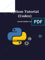 Python Tutorials (Code)