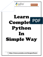 Python Simple Way