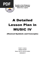 A Detailed Lesson Plan in Music 4