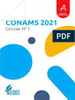 CONAMS 2021 Circular N°1