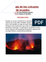 Reportaje Sobre Los Volcanes de Ecuador