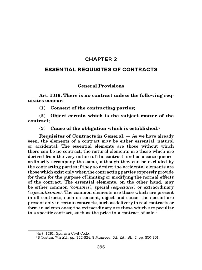 Chapter 2 JURADO | PDF | Offer And Acceptance | Consideration