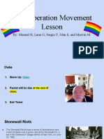 Gay Liberation Movement Lesson