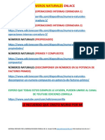 Números Naturales ENLACE