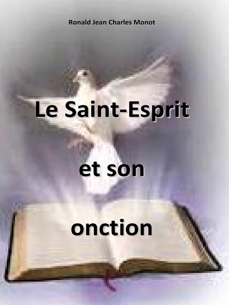 L'Onction du Saint-Esprit et la Pentecôte | PDF | Saint-Esprit | Baptisme