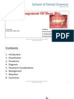 Management of Deep Bite