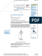 Ideal Pinned Column Buckling Equation and Calculation, Euler's Formula