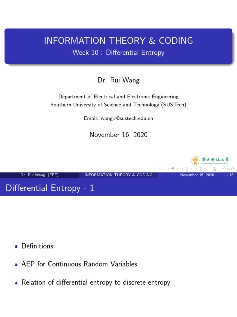 week-10-differential-entropy-pdf-probability-distribution