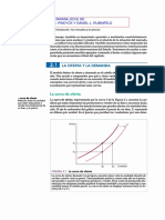 La Oferta, La Demanda, Equilibrio de Mercado y Elasticidad