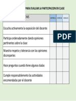 Instrumento de Evaluacion