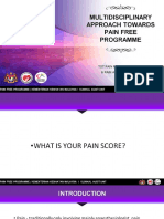 Multidisciplinary Approach Towards Pain Free Programme