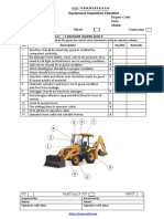 43 Equipment Inspection Checklist