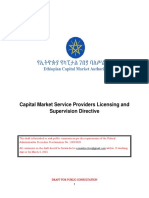 Capital Market Directive
