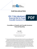 IFRS 17 Risk Adjustment For Non-Financial Risk For Property and Casualty Insurance Contracts