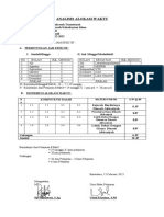 Analisis Alokasi Waktu Smes 1