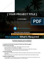 Black Belt Project Storyboard Template v3.2