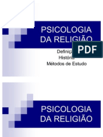 Psicologia da Religião: Definição, História e Métodos