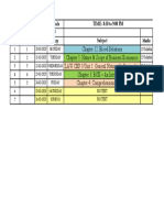 CA FND GKT Test Schedule