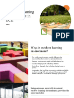 CHAPTER 4 Outdoor Learning Environment in ECE