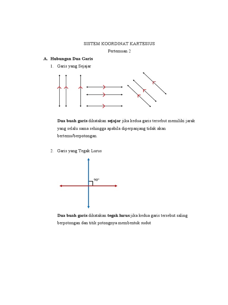 Materi Sistem Koordinat Pertemuan 2 Pdf