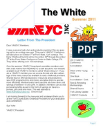 YAAEYC Summer Newsletter 2011