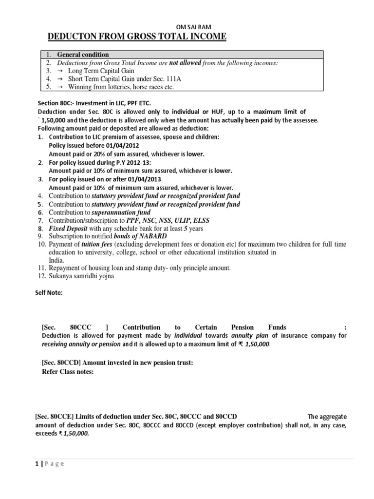 Deductions 2021 22 PDF Pension Tax Deduction