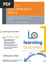 Topic 8 Collaborative Skills