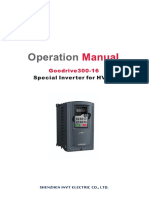 GD300 16 Inverter For HVAC Operation Manual V2 0