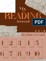 Brown Reading Journal