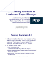 Projekt - Leadership - Project Manager