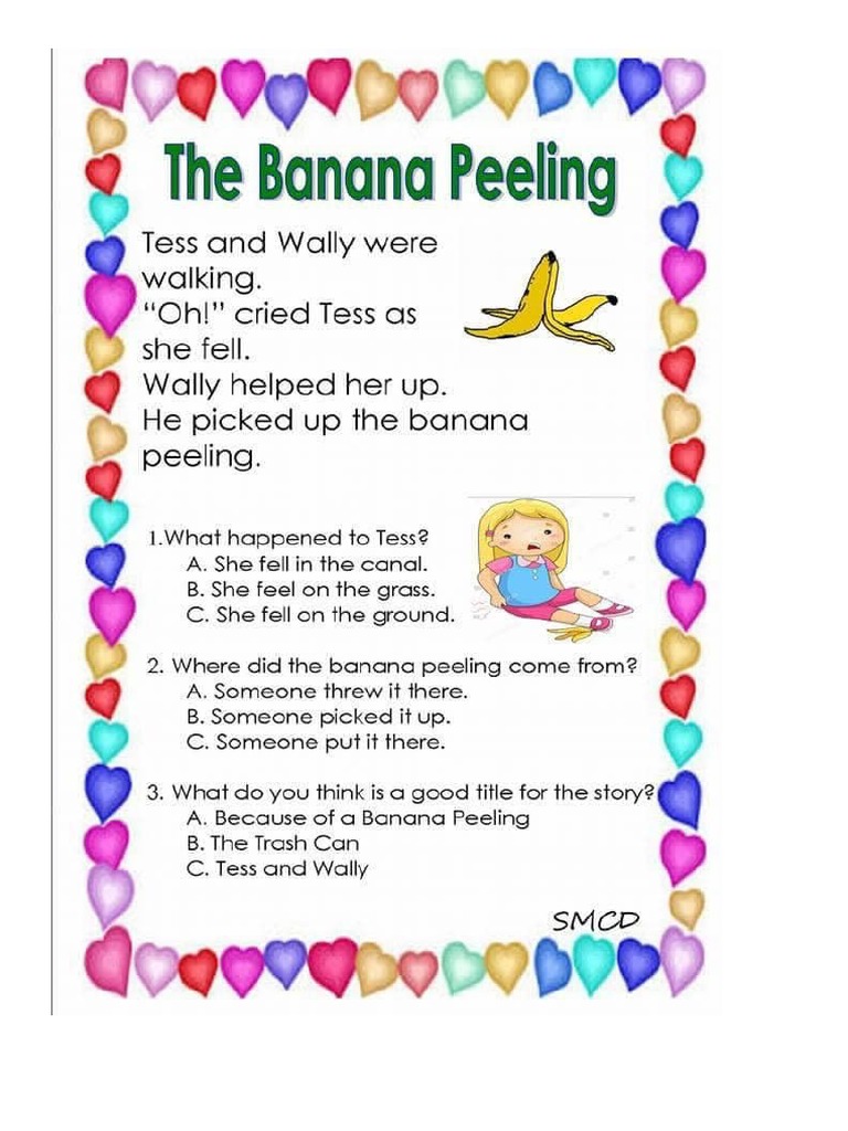 Reading Comprehension Worksheets (New) | PDF