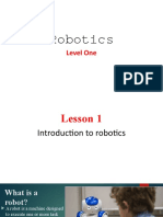 Robotics - Level 1-v2