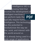 Artificial Intelligence