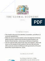 Lesson 2 The Global Economy
