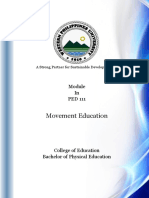 Module 1 Movements Education 2