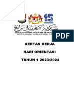 KERTAS KERJA Orientasi Tahun 1 2023