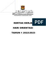 Kertas Kerja Orientasi Tahun 1 2022 2023