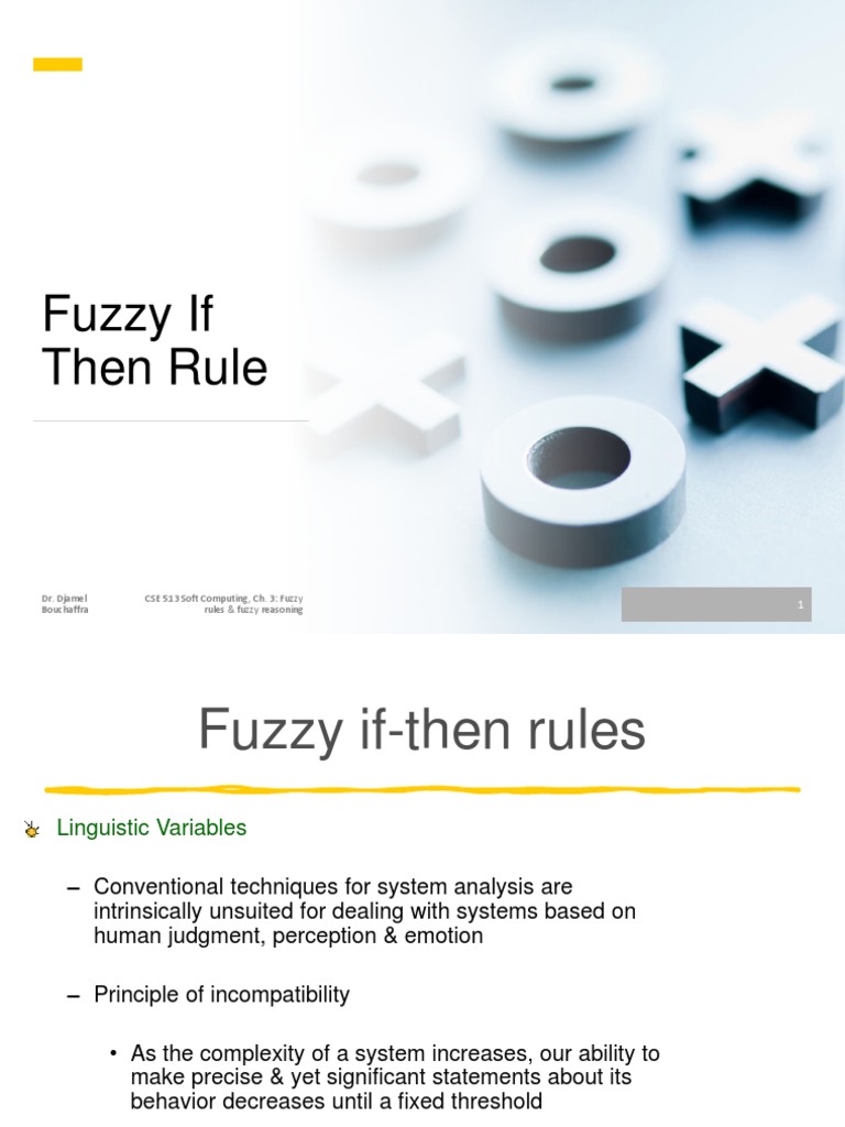 05 Fuzzy If Then Rule | PDF | Fuzzy Logic | Linguistics