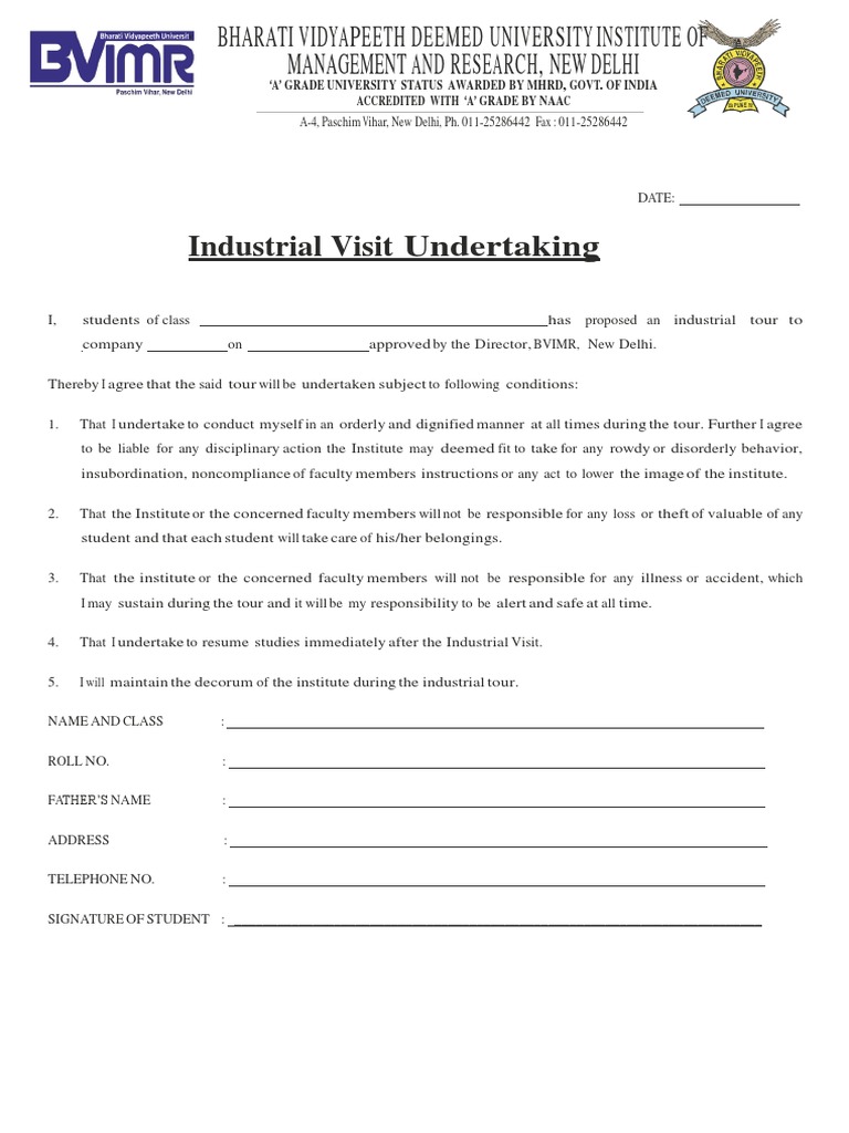 industrial-visit-undertaking-form-pdf