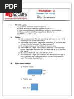 CLASS 5 Math Sample Paper Annual Exam 2022-23 | PDF | Length | Volume