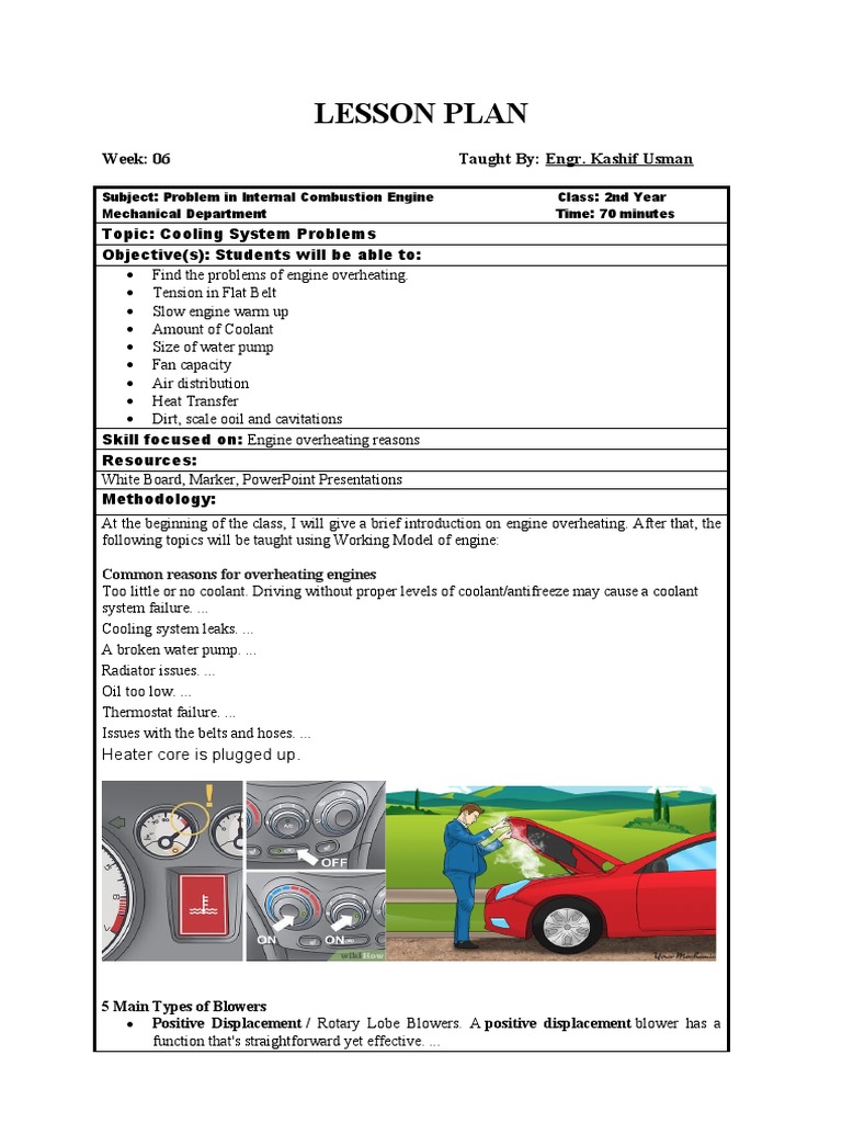 Lp 6 Cooling System Problems Done Pdf Engines Pump