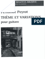 theme e variations Fernande Peyrot
