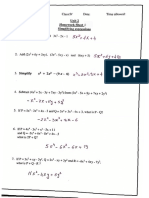 HW 2 Model Answer