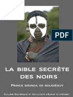 La Bible Secrète Des Noirs