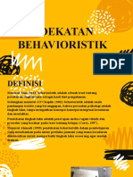 Pertemuan 2 - Pendekatan Behavioristik