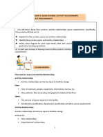 LESSON 3 - Facilities Layout and Design