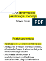 1.az Abnormalitás Pszichológiai Modelljei