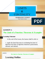 BC Chapter 1 Limits and Continuity LESSON 1 D