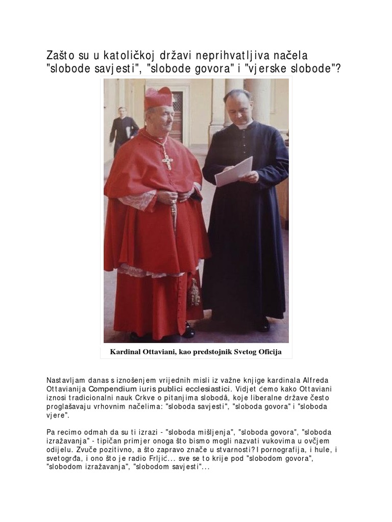 Nacela U Katolickoj Drzavi | PDF