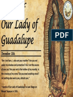 Feast of Our Lady of Guadalupe - Her Words